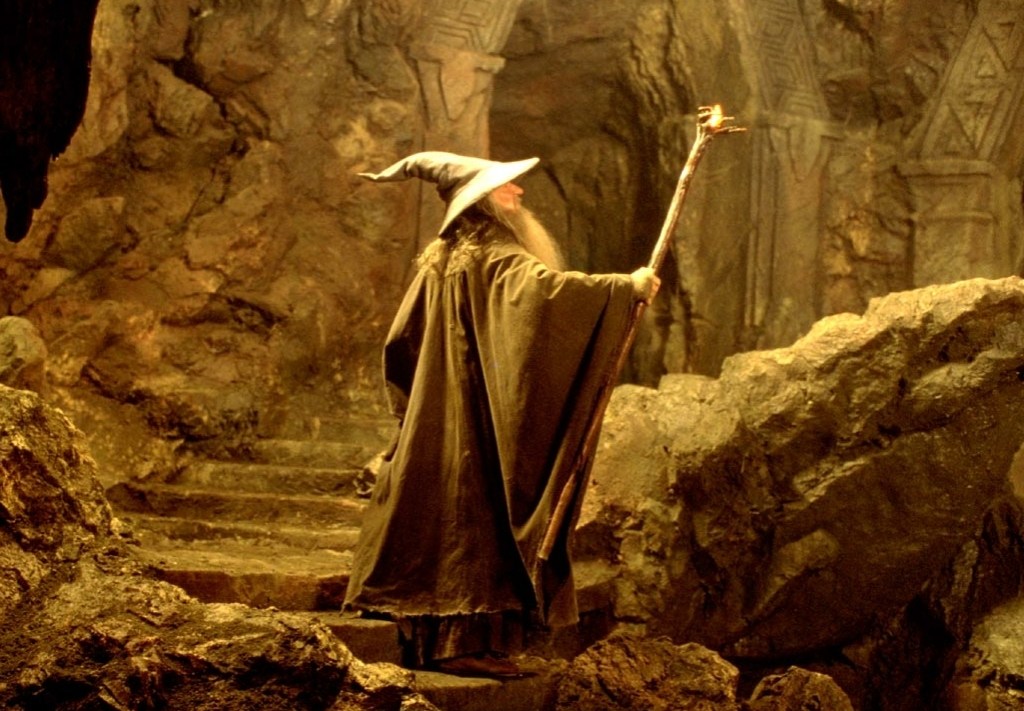 The Wizard Gandalf of The Lord of the Ring by  J.R.R. Tolkien